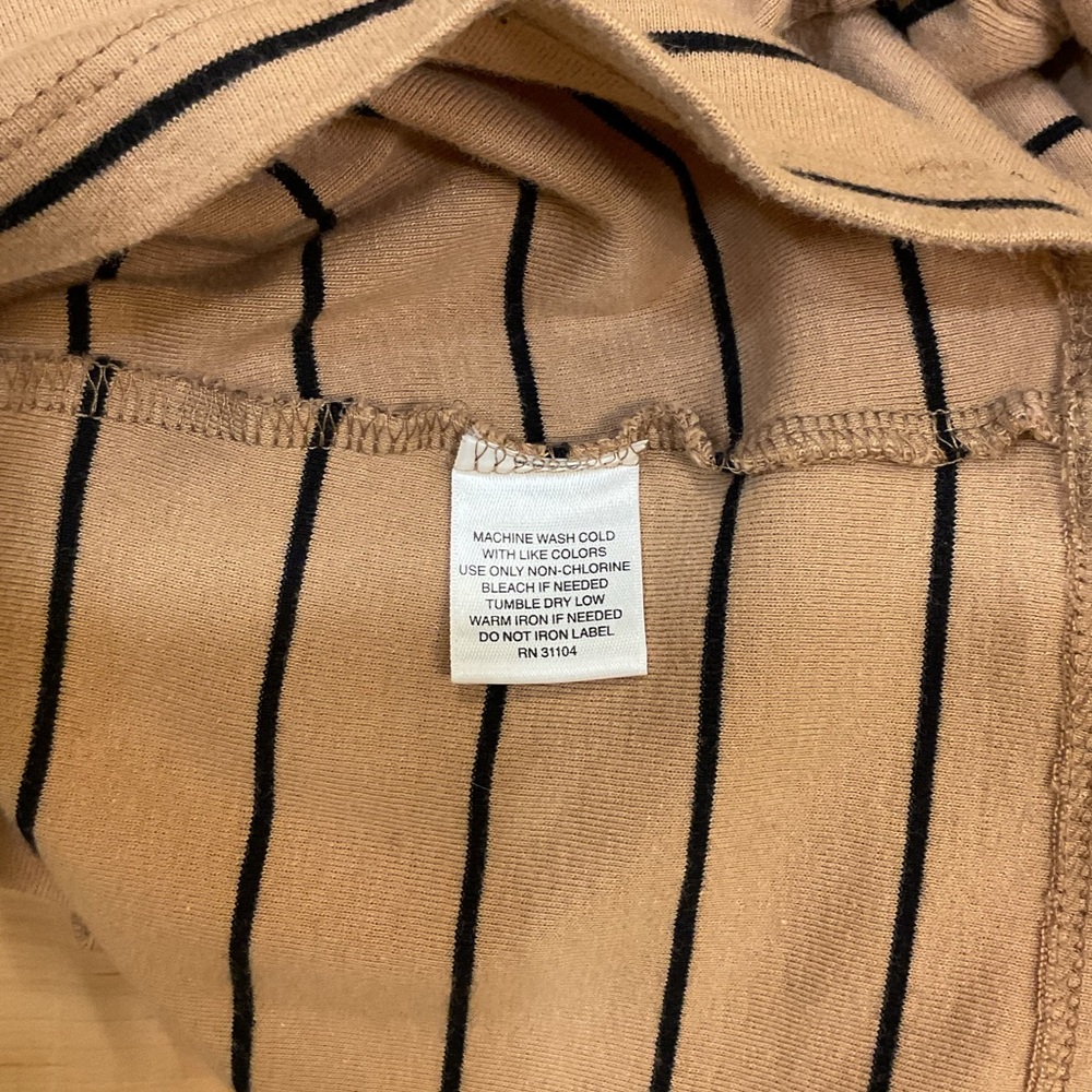 New Directions Weekend Striped Long-Sleeved Crew Neck T-shirt Size Small - Picture 5 of 5